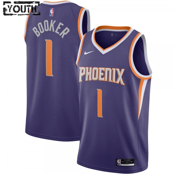 Phoenix Suns Trikot Devin Booker 1 2020-2021 Nike Icon Edition Swingman - Kinder
